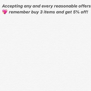 Send me your offers! 🥰